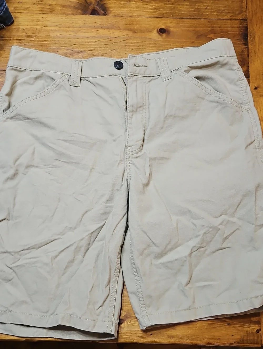 Blue Mountain Light Khaki Shorts - Classic Casual